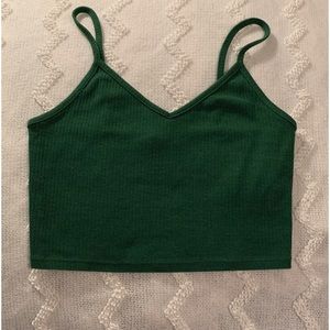 Forever 21 Ribbed Crop Cami. Size Medium